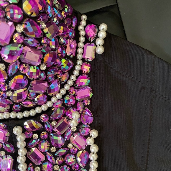 Strapless jeweled top - Picture 2 of 6